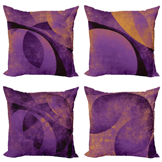 Indoor/Outdoor Abstract Square Scatter Cushion Cover