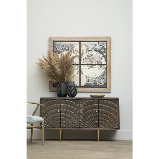 Birkholz 152 Cm Wide Mango Solid Wood Sideboard