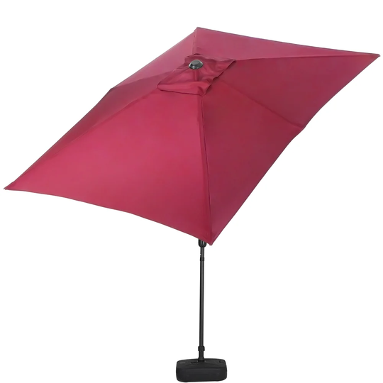 Asherman 3m x 2m Rectangular Traditional Parasol