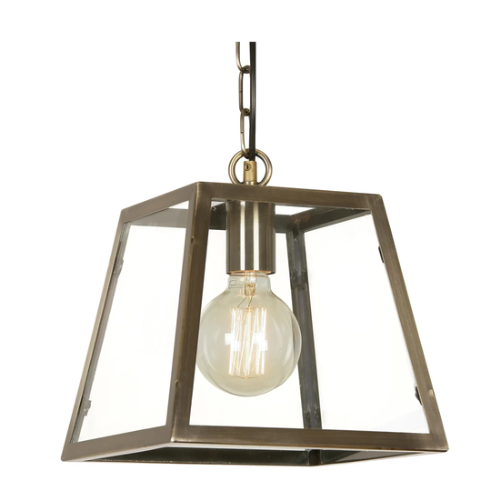 Hicks 1 - Light Lantern Pendant