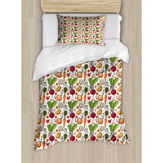 Hibriten 100% Polyester Duvet Cover Set
