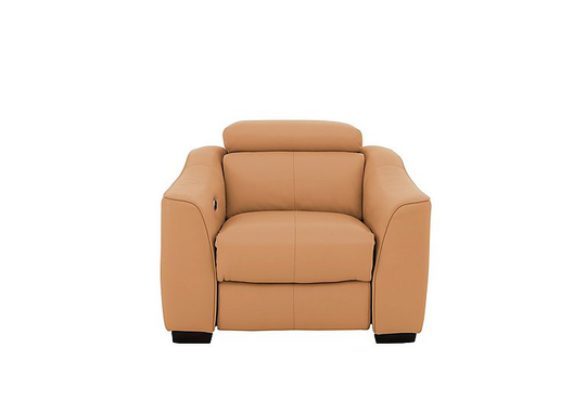 Elixir Leather Armchair - Yellow- World of Leather
