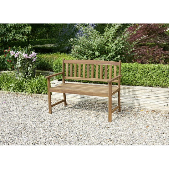 Elsberry Solid Wood Traditional Bench