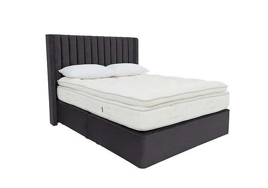 Harrison Spinks - Yorkshire 10,000 Divan Set - Small Double - Grey