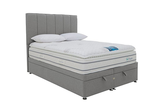 Sleepeezee - GelTouch 5000 End-lift Ottoman Divan Set - Double