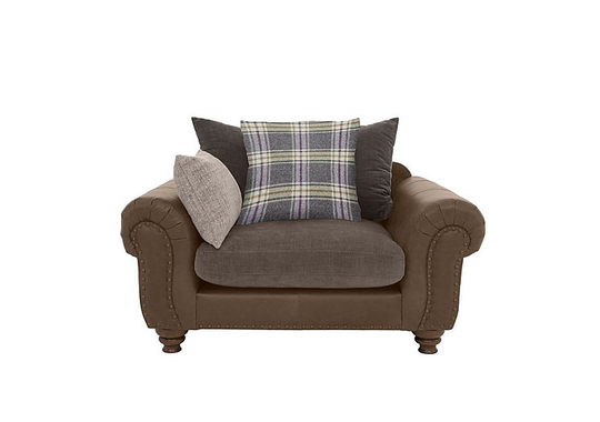Alexander and James - Lincoln Scatter Back Snuggler - Brown