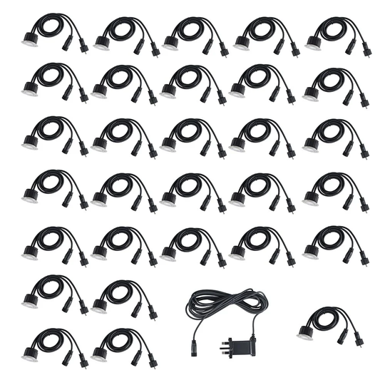1 Light LED Deck Step and Rail Light (Set of 30)