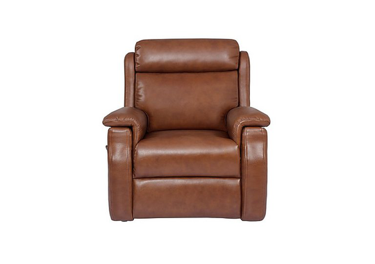 My Chair Kirk Leather Lift and Rise Chair - Brown