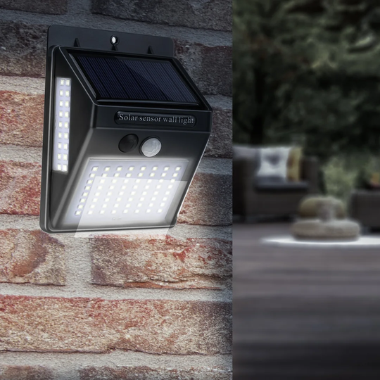Black Low Voltage Solar Powered Integrated LED Deck Light