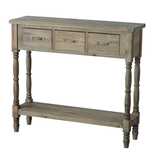 Livorno Solid Wood Console Table
