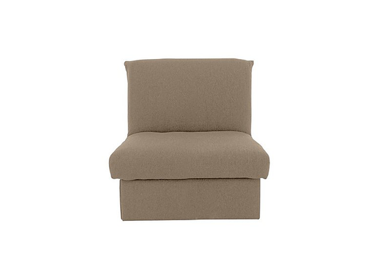 Versatile Fabric Chair Bed - Beige