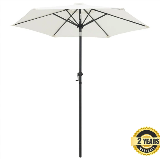 200 x 211cm aluminum parasol