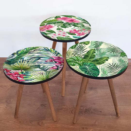 Laurene 3 Piece Nest of Tables