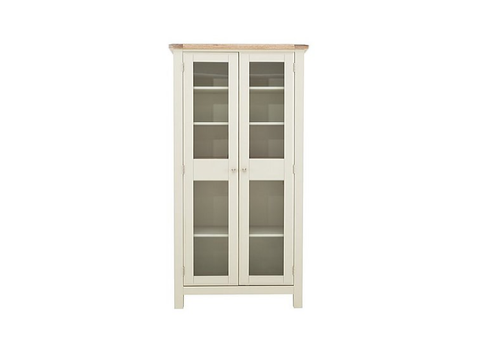 Furnitureland - Angeles Glazed Display Unit - Brown