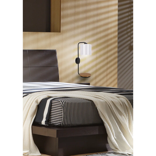 Weimer 1 - Light White Armed Sconce