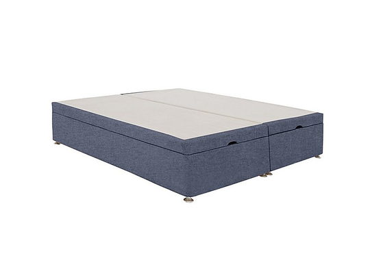 Sleep Story - End-lift Ottoman Divan Base - King Size - Blue