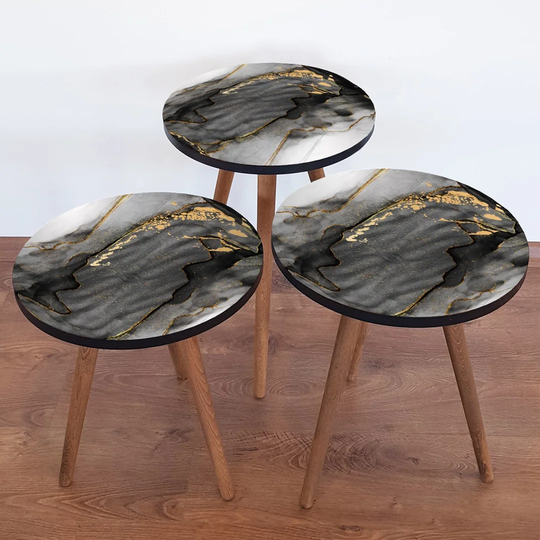 Treva 3 Piece Nest of Tables