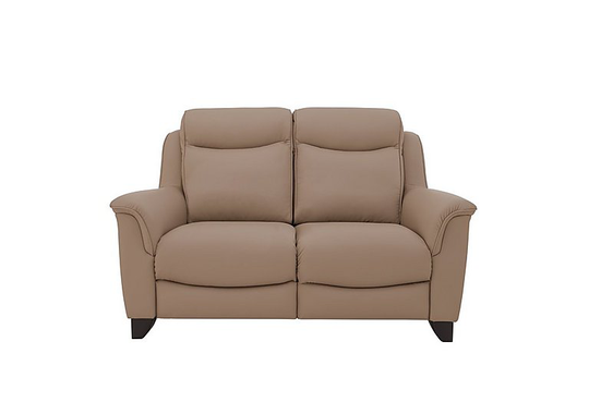 Parker Knoll - Manhattan 2 Seater Leather Sofa - Mink