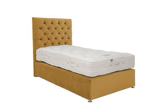 Millbrook - Hampshire 8000 Divan Set - Single - Yellow