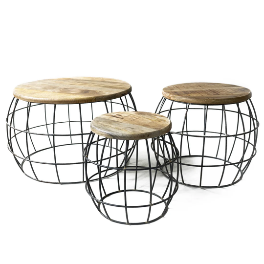 Gazaway 3 Piece Nest of Tables