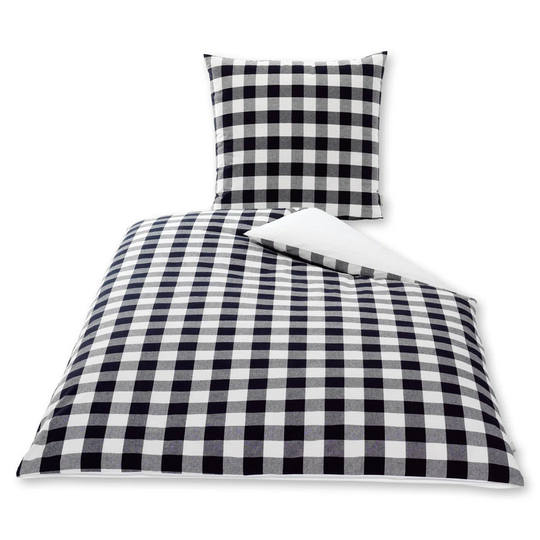 Marlee Grey/White Reversible Duvet Cover Set