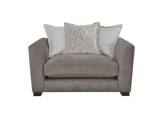 Boutique Lavish Fabric Scatter Back Snuggler - Grey