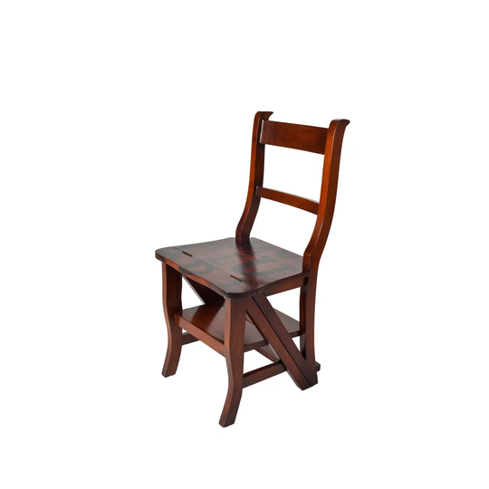 Baton Rouge Solid Mahogany Step Side Chair