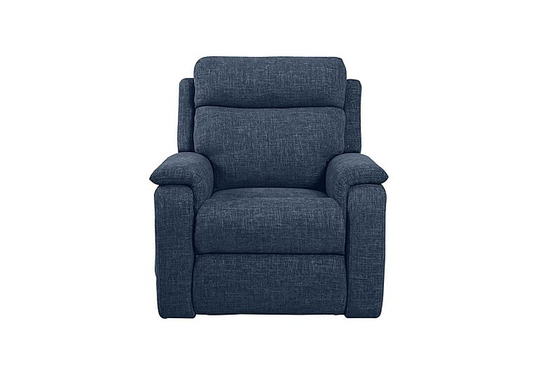 My Chair Kirk Fabric Lift and Rise Chair - Blue