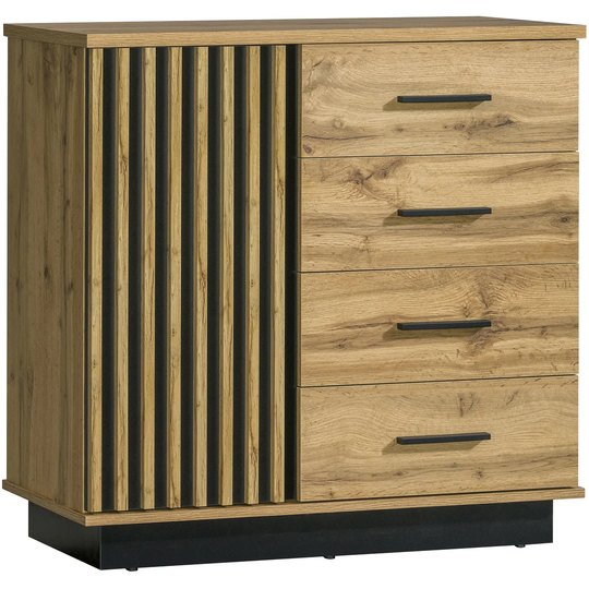 90 Cm Wide 4 Drawer Sideboard