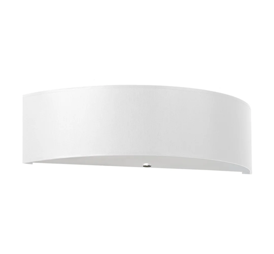 Cahoon 2 - Light White Flush Mounted Scone