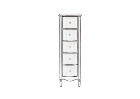 Chiara 5 Drawer Narrow Chest