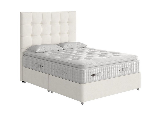 Vispring - Countess Pillow Top Divan Set - King Size - White