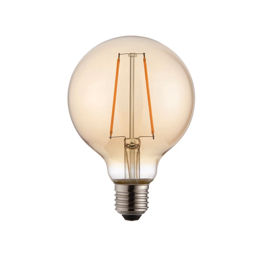 Stover 2W E27 LED Vintage Edison Globe Light Bulb Amber