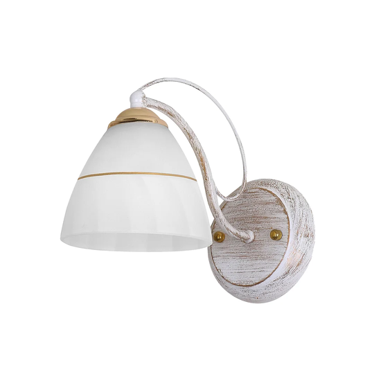 Bittinger 1 - Light White Armed Sconce