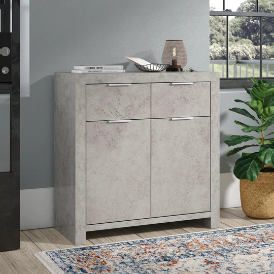 San Fernando 80 Cm Wide 2 Drawer Sideboard