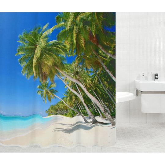 Karibik Polyester Shower Curtain