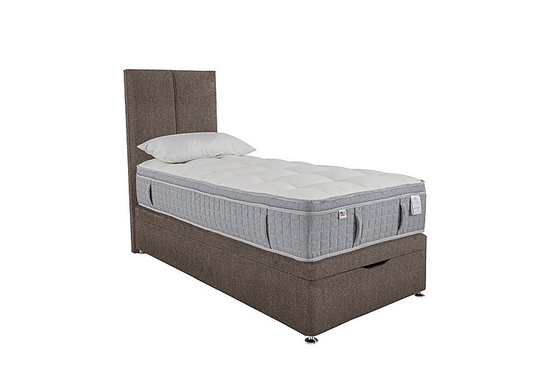 Millbrook - PureTech Pillow Top End Ottoman Divan Set - Single - Brown