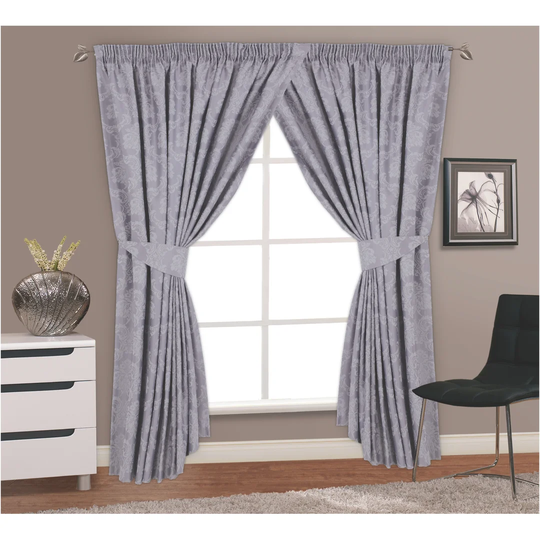 Romain Pencil Pleat Semi Sheer Curtain