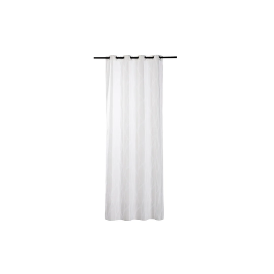 Detwan Eyelet Semi Sheer Curtain