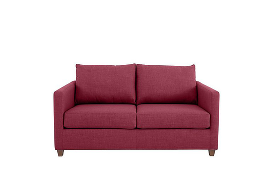 Ollie Small Fabric Sofa - Purple