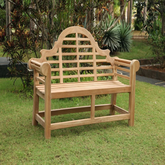 Landin Teak Traditional Bench