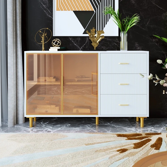 Littoral 150.2Cm Wide 3 Drawer Sideboard