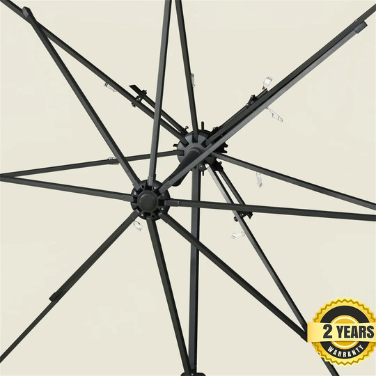 Joziah 2.5m Square Cantilever Parasol