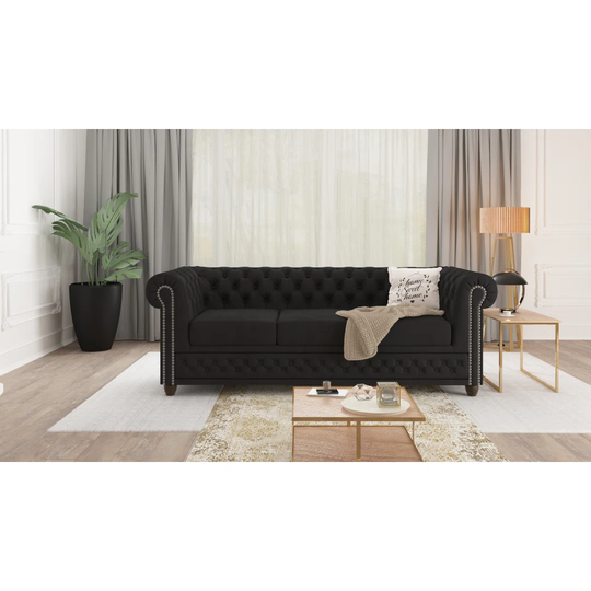 Alcide 3 Seater Chesterfield Sofa