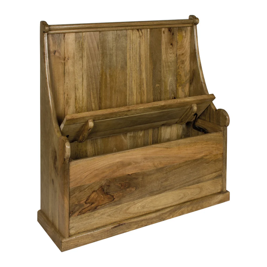 Darcelle Solid Wood Storage Bench