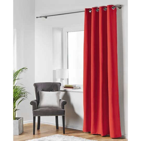 Arnos Eyelet Blackout Single Curtain