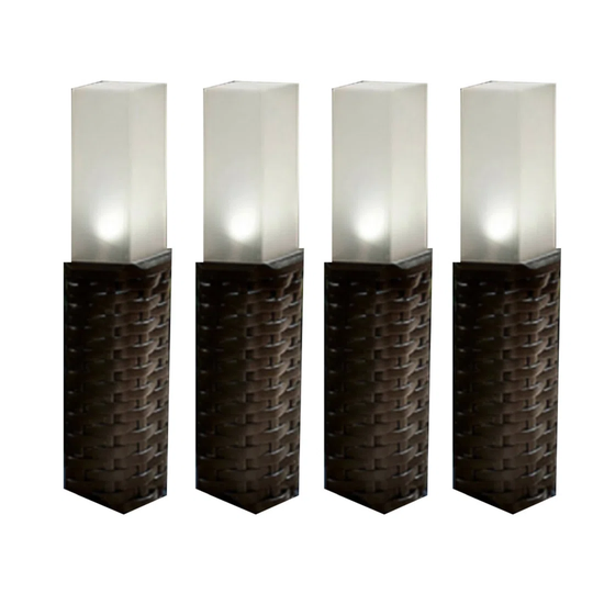 Francisco 1 Light LED Pathway Light (Set of 4)