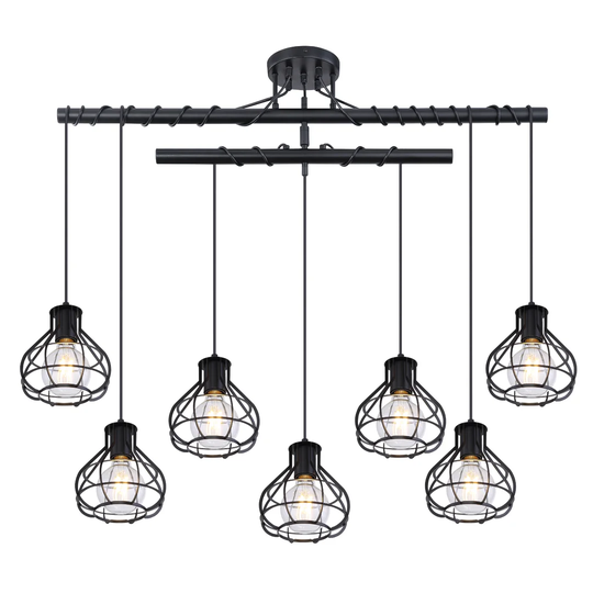 Belew 7 - Light Cluster Geometric Pendant