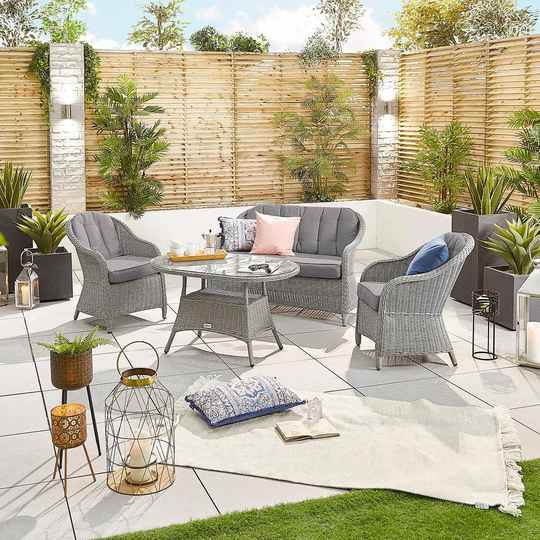Tessa 4 Seater Rattan Sofa Set