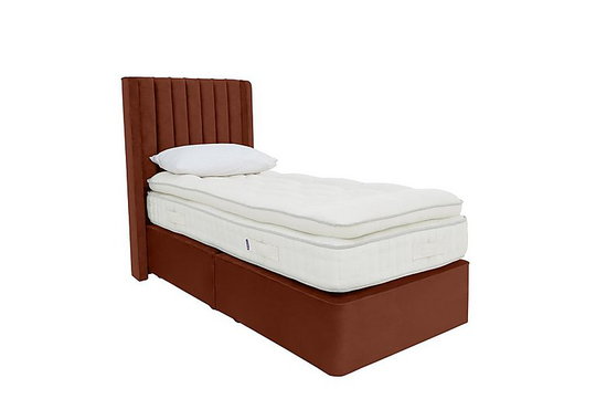 Harrison Spinks - Yorkshire 10,000 Divan Set - Single - Brown